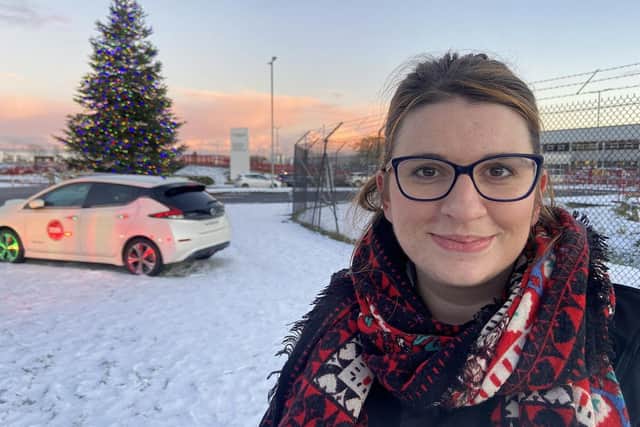 Nissan plant Senior Supervisor Christine Jackson said it was 'a really proud day for everyone'