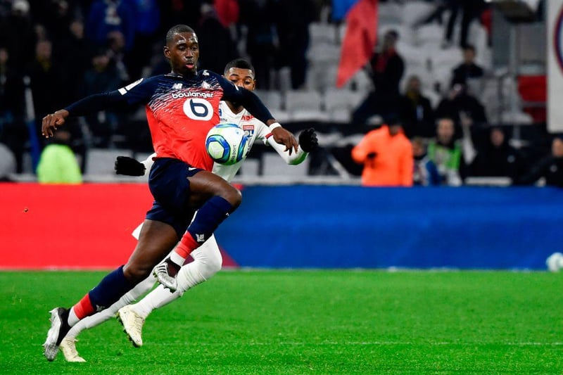 Leeds United target Boubakary Soumare can follow in the footsteps of N’Golo Kante and Riyad Mahrez and be a huge success in the Premier League, according to Kevin Phillips. (Football Insider)
(Photo by JEAN-PHILIPPE KSIAZEK/AFP via Getty Images)