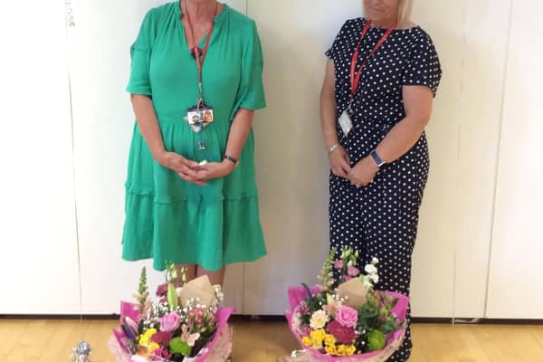 60 years of combined dedication to young children at Harton Primary School