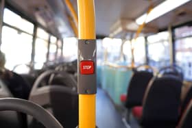 Bus stop button