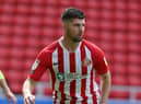 Jordan Jones playing for Sunderland.