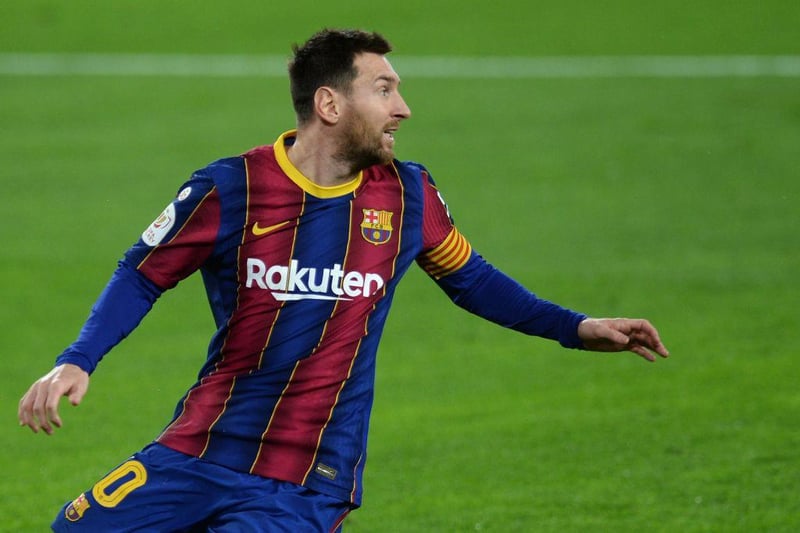 Manchester City have offered Barcelona star Lionel Messi, who is out of contract at the Camp Nou in July, a £430million package to join the Premier League leaders this summer. (The Sun)