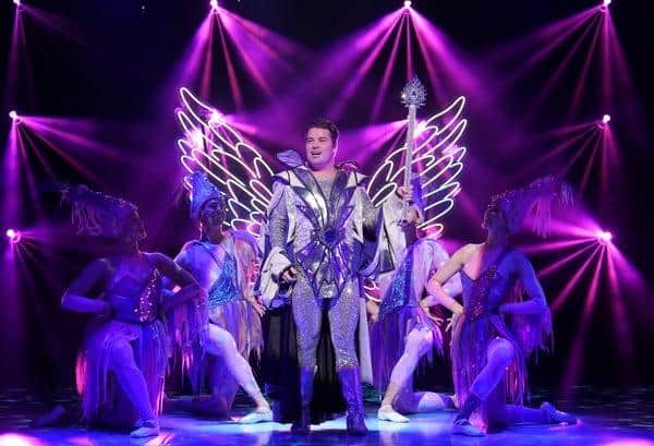 Joe McElderry performing at Newcastle Theatre Royal