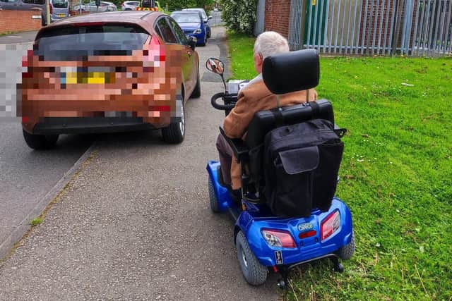Wheelchair and mobility scooter users say they have had problems using the pavement.