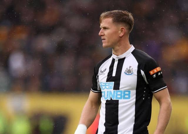 Matt Ritchie has praised Eddie Howe for Newcastle United's Premier League survival (Photo by Naomi Baker/Getty Images)