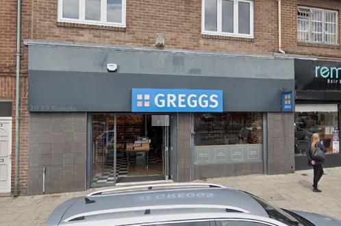 The Greggs site in Prince Edward Road was recently awarded a five star rating.