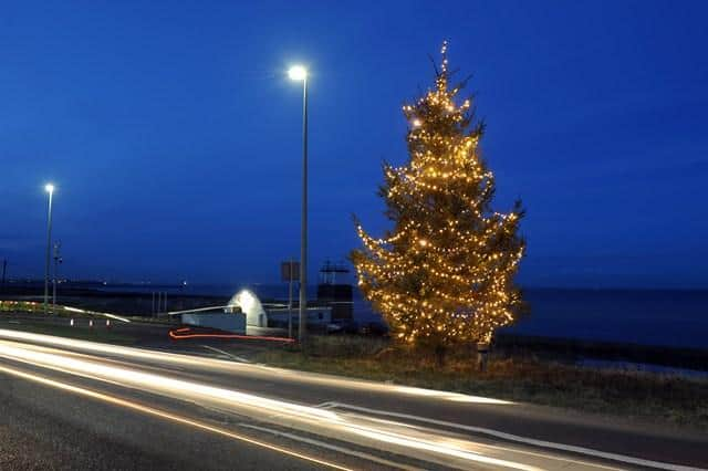 Some of the new 2021 festive lighting in South Tyneside.