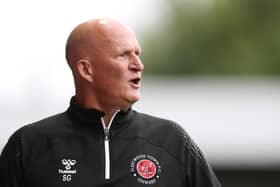 Fleetwood Town manager Simon Grayson