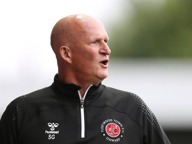 Fleetwood Town manager Simon Grayson