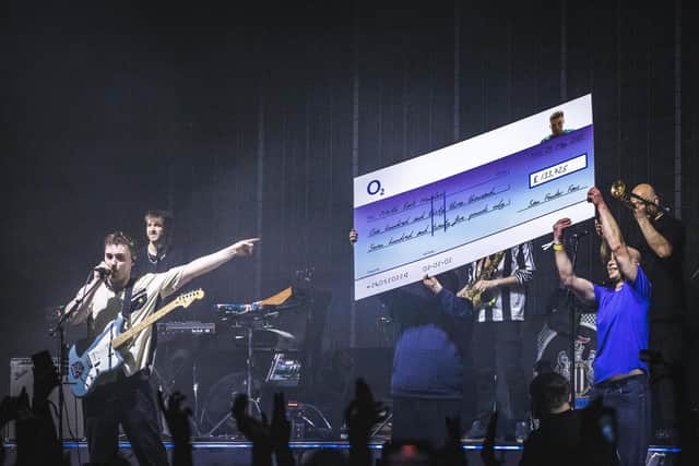 The gig raised £133,000 for charity. Photo by Josh Bewick