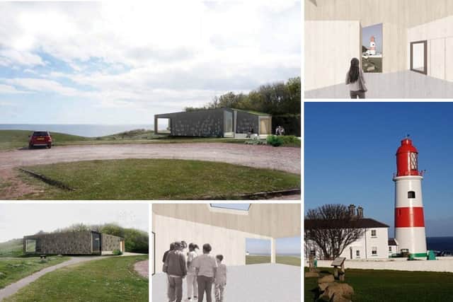 Artist impressions of how the proposed Whitburn Coastal Conservation Centre near Souter Lighthouse could look. Pictures: National Trust/MawsonKerr.