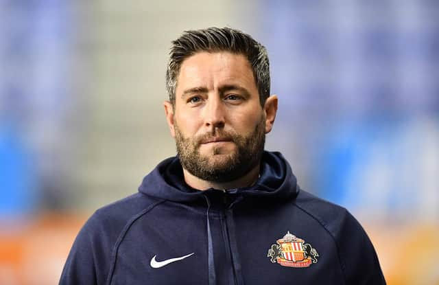 Sunderland boss Lee Johnson