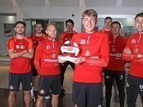 Sunderland winger Jack Clarke is the Sky Bet Championship Goal of the Month winner for September.