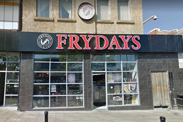 Frydays Fish Bar and Grill on Smithy Street in South Shields has a 4.7 rating from 285 reviews.