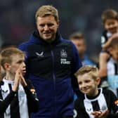 Newcastle United head coach Eddie Howe after the game.