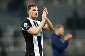 Paul Merson has described Chris Wood's Newcastle United debut as 'worrying' (Photo by Ian MacNicol/Getty Images)