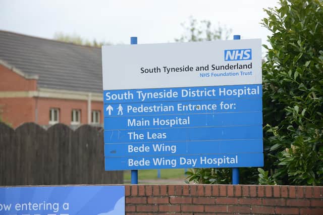 South Tyneside District Hospital.
