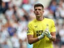 Newcastle United goalkeeper Nick Pope has gone viral on Twitter (Photo by Jan Kruger/Getty Images)
