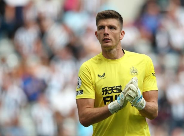 Newcastle United goalkeeper Nick Pope has gone viral on Twitter (Photo by Jan Kruger/Getty Images)