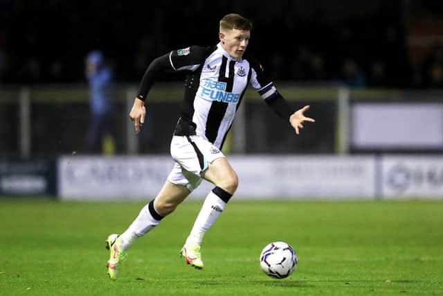 Elliot Anderson has been impressing for Newcastle United Under-23's this season (Photo by George Wood/Getty Images)
