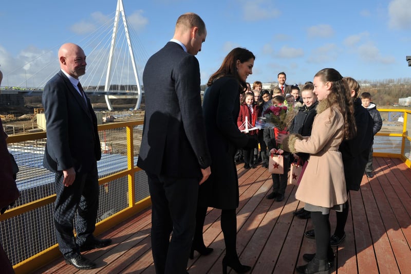 A memorable moment for these children as they got to meet The Duke and Duchess of Cambridge in 2018.