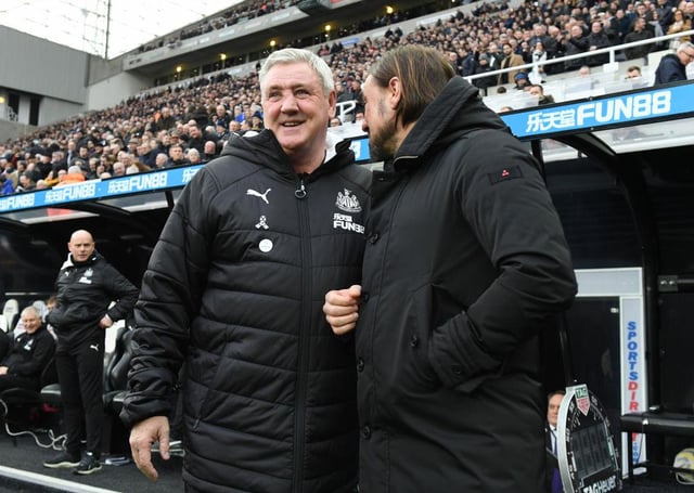 Steve Bruce and Daniel Farke the season before last.
