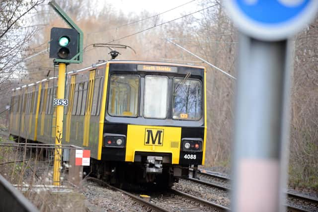 A Metro train