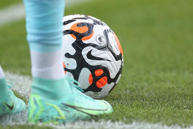 Nike Strike Aerowsculpt Official Premier League ball. (Photo by Lewis Storey/Getty Images)