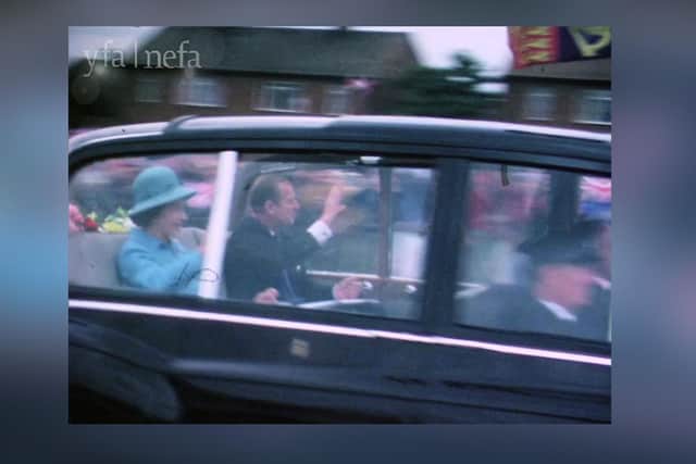 Memories of the Queen in South Shields 45 years ago. Photo courtesy of the North East Film Archive.