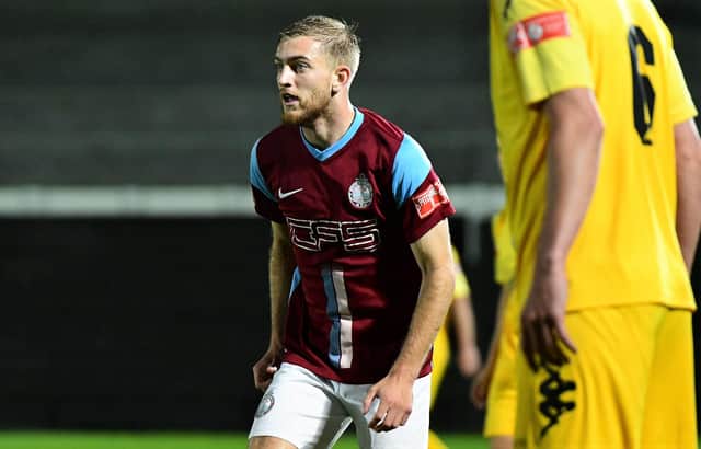 South Shields forward Callum Stead. (Photo credit: Kev Wilson)