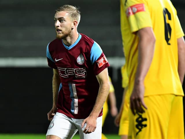 South Shields forward Callum Stead. (Photo credit: Kev Wilson)