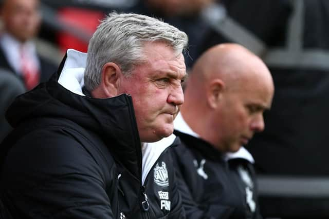 Newcastle United manager Steve Bruce.