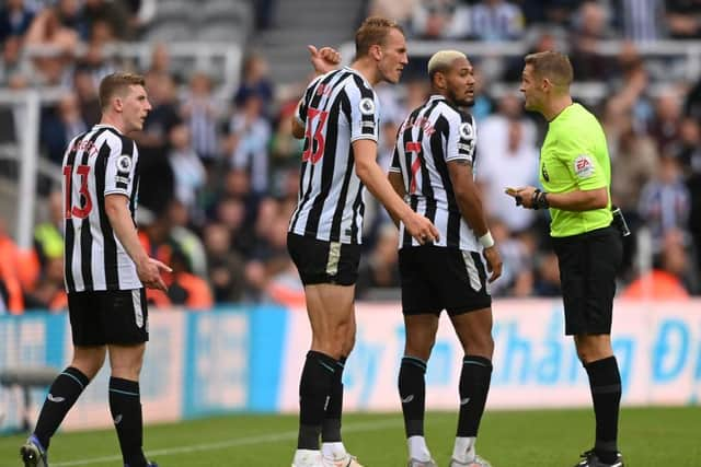 Newcastle United have taken just eight points from their first seven Premier League matches (Photo by Stu Forster/Getty Images)