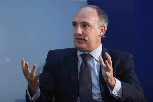 Darren Eales as Atlanta United FC President (Photo by Lynne Cameron/Getty Images for Soccerex)