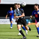 Cameron Ferguson in action for Newcastle United under-23s at Harrogate Town. (Photo credit: Frank Reid)