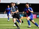 Cameron Ferguson in action for Newcastle United under-23s at Harrogate Town. (Photo credit: Frank Reid)