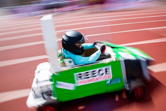 Greenpower North East Goblin race event at Gateshead International Stadium. Photographer: Adam Pigott.