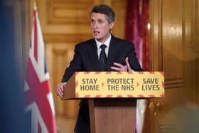 Education Secretary Gavin Williamson during a media briefing in Downing Street, London, on coronavirus (COVID-19). Pictur eby Pippa Fowles/10 Downing Street/Crown Copyright/PA Wire