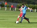 Hebburn Town  (blue) will tackle North Shields in the FA Vase, on Saturday.