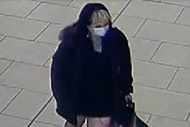 Northumbria Police would like to speak to this woman as part of inquiries.