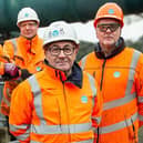 Marcus, Dave, Bob and John - Thames Water workers at Mogden Sewage Treatment Works - told it how it is in the documentary Thames Water: Inside the Crisis (Picture: BBC/Brinkworth Productions/Catherine Harte)