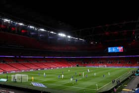 Wembley Stadium.