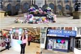 People across South Tyneside put on a display of pink and blue in memory of Chloe Rutherford and Liam Curry who tragically died in the Manchester Arena attack three years ago.