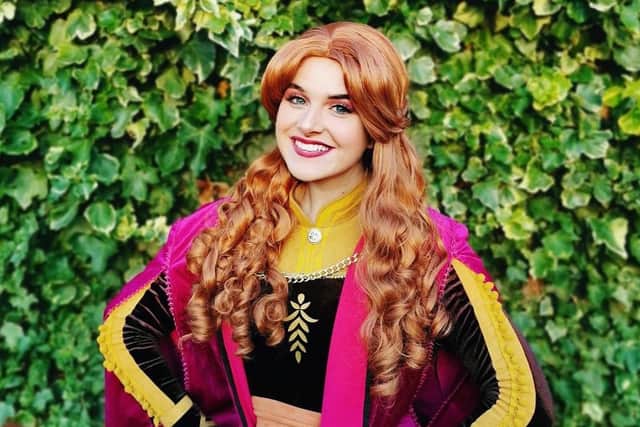 Princess Anna from  A Magical Moment will be offering glitter tattoos at the fair.