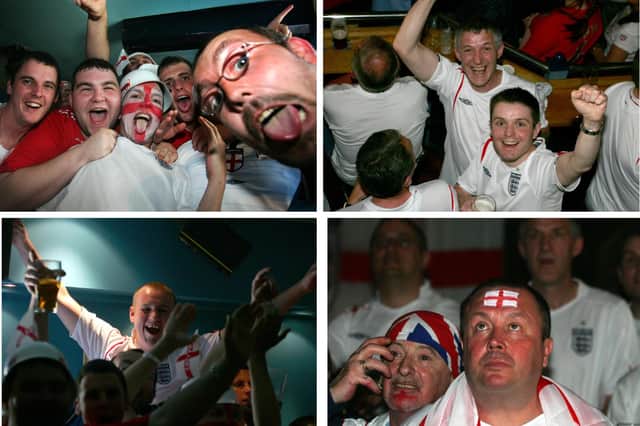 Scenes from a typical day of following England. Were you pictured at Coast?