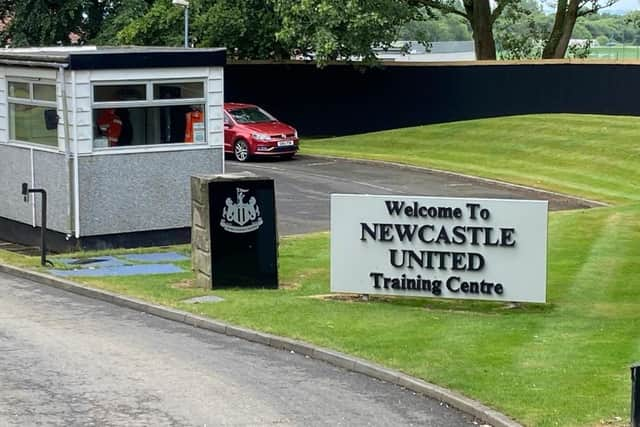 Newcastle United training ground, Darsley Park.