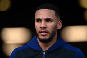 Jamaal Lascelles of Newcastle United arrives to the stadium ahead of the Premier League match between Newcastle United and Burnley at St. James Park on December 04, 2021 in Newcastle upon Tyne, England. (Photo by Stu Forster/Getty Images)