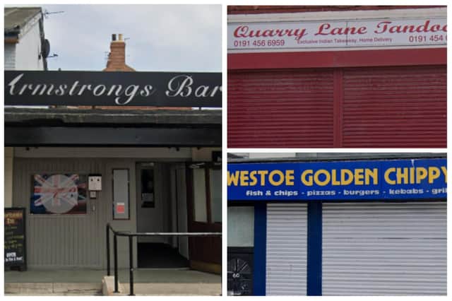 South Tyneside businesses with new hygiene ratings