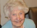 Sheila Cork, a resident of Needham Court care home in Jarrow, is celebrating having both covid jabs