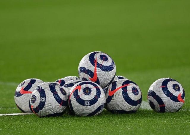 Premier League match ball. (Photo by Shaun Botterill/Getty Images)